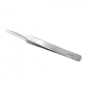 Y SP 006 Пинцет острый, фигурные ручки (мат) ИГЛА