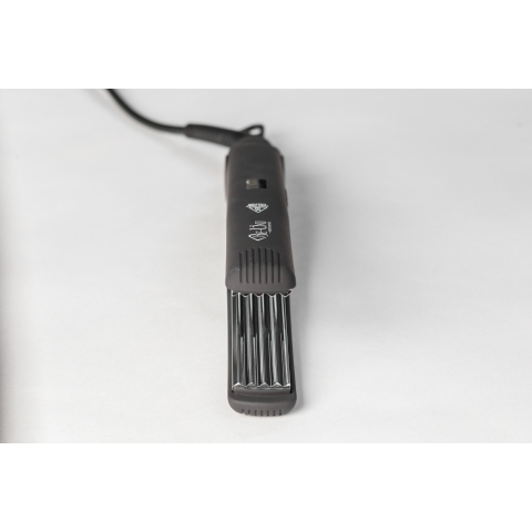 V131 Titan Black Утюжок - гофре ПРО, 80-230 С, зеркальное титановое покрытие