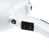 03-001 White DEWAL Фен ErgoLife, белый, Soft Touch, 2200 Вт