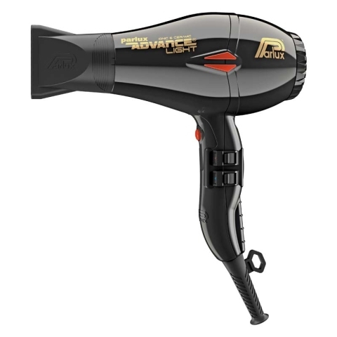 PARLUX 0901-Adv Black Фен Advance Light Ceramic+Ionic черный , 2200 Вт, 2 нас.,ионизация