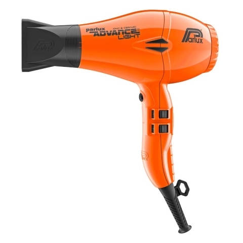PARLUX 0901-Adv Orange Фен Advance Light Ceramic+Ionic оранжевый, 2200 Вт, 2 насадки, ионизация