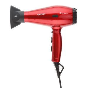 03-110 Red DEWAL Фен Spectrum бирюзовый хамелеон, 2200 Вт, ионизация, 2 насадки