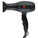 03-119 Black DEWAL Фен Profile Compact, черный, 2000 Вт, ионизация, 2 насадки