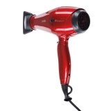 03-120 Red DEWAL Фен Profile красный, 2200 Вт, ионизация, 2 насадки