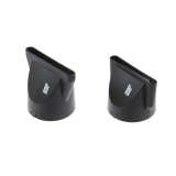 03-107 Black DEWAL Фен Midnight 2000 Вт, 2 насадки, ионизация