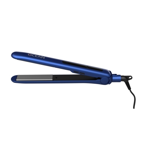 DEWAL 03-400 Blue Щипцы для волос Ocean синие, 25х90мм, с терморег., керамико-турмалиновое покрытие, 35 Вт
