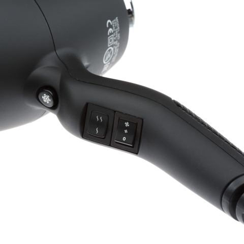 03-001 Black DEWAL Фен ErgoLife, черный, Soft Touch, 2200 Вт