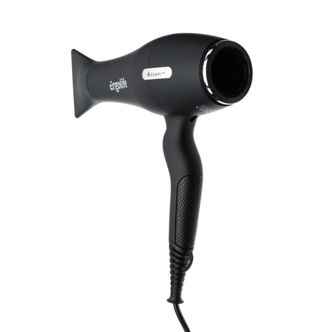 03-001 Black DEWAL Фен ErgoLife, черный, Soft Touch, 2200 Вт