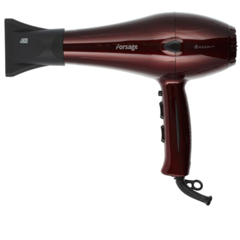 03-106 Red DEWAL Фен Forsage красный, 2200 Вт, ионизация