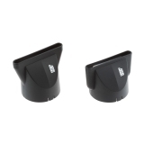 03-109 Black DEWAL Фен Spectrum Compact черный, 2100 Вт, ионизация, 2 насадки