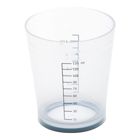 DEWAL JPP064L Стакан мерный белый 135 мл