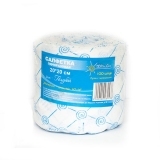 Салфетка одноразовая 20*20 спанлейс голубой White line (№100) рол