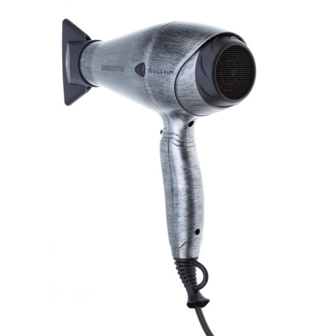 03-120 Steel DEWAL Фен Barber Style, 2200 Вт, 2 насадки, ионизация