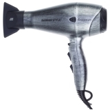 03-120 Steel DEWAL Фен Barber Style, 2200 Вт, 2 насадки, ионизация