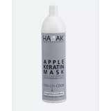 Halak Рабочий состав Apple КЕРАТИН восстановление и выпрямление волос, 1000 мл.