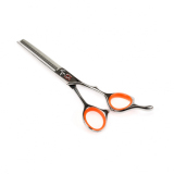 TQ15540S Ножницы парикмахерские филировочные 5,5" TAYO ORANGE, 40 зубцов, эргономичные