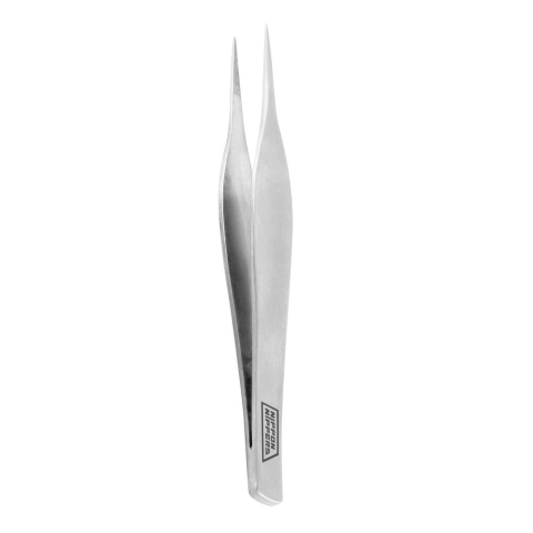 NN T-05 Пинцет для кожи, 115 мм, Острый край с насечкой