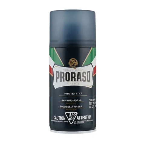 PRORASO Пена для бритья защитная с алоэ и витамином Е, 50 мл.