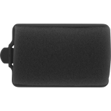 R-FMR-1black DEWAL Бигуди поролоновые черные, 38 мм (12 шт/упак)