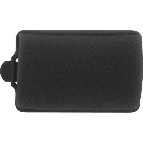 R-FMR-1black DEWAL Бигуди поролоновые черные, 38 мм (12 шт/упак)