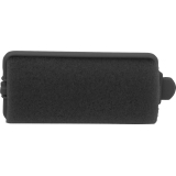 R-FMR-2black DEWAL Бигуди поролоновые черные, 28 мм (12 шт/упак)