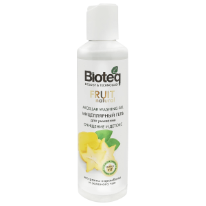 BioTeq Мицеллярный гель для умывания Очищение и детокс, 180 мл.