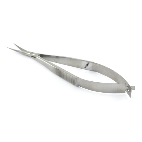 МЕТЦГЕР CS-908-D (CVD) Ножницы для кожи изогнутые