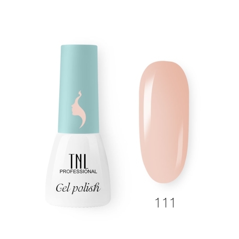 TNL Гель-лак 8 Чувств Mini №111 кофе с молоком, 3,5 мл.