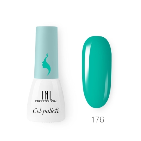 TNL Гель-лак 8 Чувств Mini №176 мятный леденец, 3,5 мл.