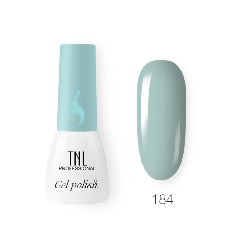 TNL Гель-лак 8 Чувств Mini №184 дымчатый нефрит, 3,5 мл.