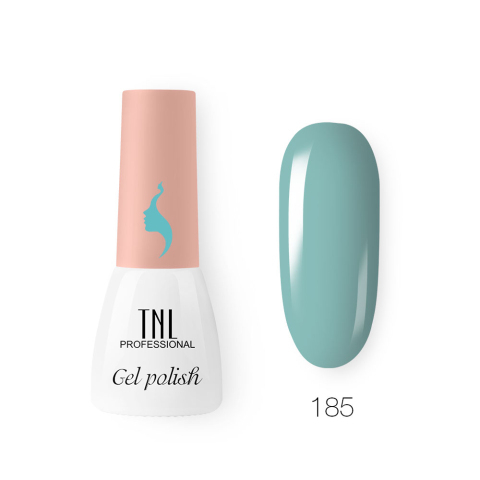 TNL Гель-лак 8 Чувств Mini №185 индийская бирюза, 3,5 мл.
