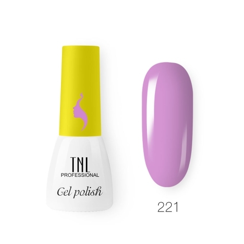 TNL Гель-лак 8 Чувств Mini №221 букет лаванды, 3,5 мл.