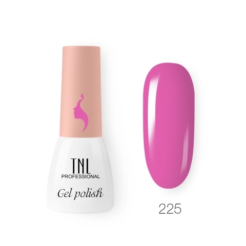 TNL Гель-лак 8 Чувств Mini №225 розовый флокс, 3,5 мл.