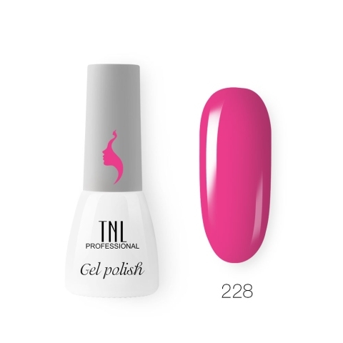 TNL Гель-лак 8 Чувств Mini №228 ягодное парфе, 3,5 мл.