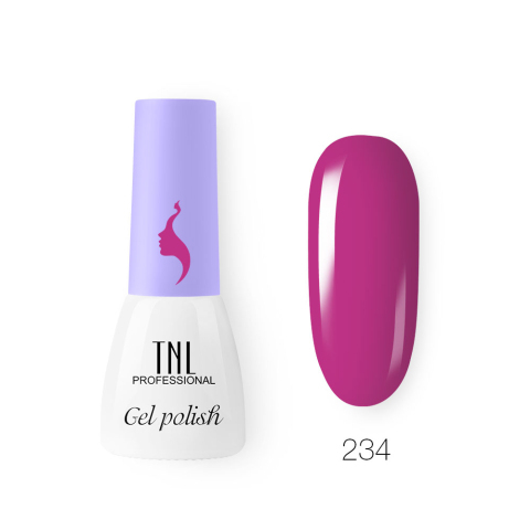 TNL Гель-лак 8 Чувств Mini №234 фиолетовый кварц, 3,5 мл.