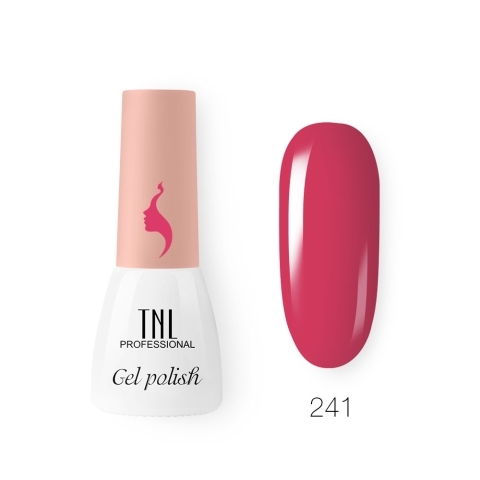TNL Гель-лак 8 Чувств Mini №241 земляничный, 3,5 мл.