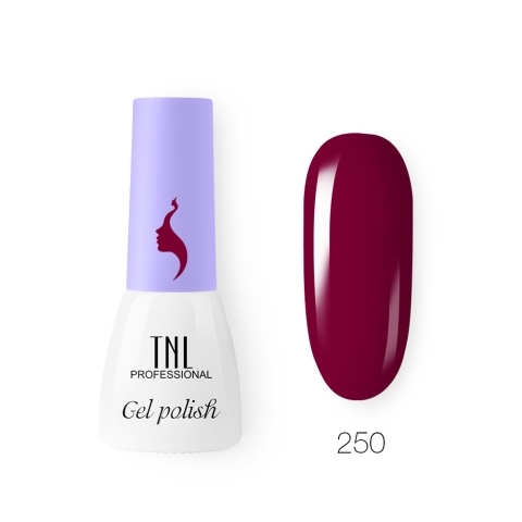 TNL Гель-лак 8 Чувств Mini №250 багровый закат, 3,5 мл.