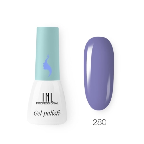 TNL Гель-лак 8 Чувств Mini №280 сонная незабудка, 3,5 мл.