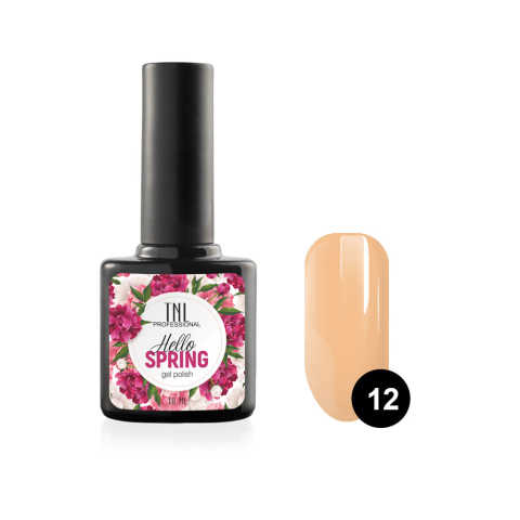 TNL Гель-лак Hello Spring №12 абрикосовый щербет, 10 мл.