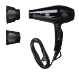 KA2H Фен COIF*IN 2200 Вт, 2 насадки, с ионизацией, чёрный