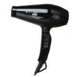 KA2H Фен COIF*IN 2200 Вт, 2 насадки, с ионизацией, чёрный