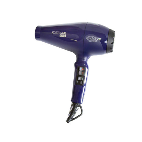 KA2Ri Фен COIF*IN 2400 Вт, 2 насадки, с ионизацией, синий