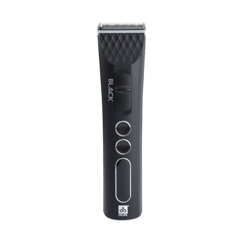 03-065 DEWAL Машинка для стрижки BLACK, 5000-7000 об/мин., нож 45 мм, 1-1,9 мм, 2 насадки