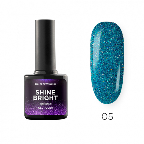 TNL Гель-лак Shine bright №05 - Лазурный пейзаж, 10 мл.