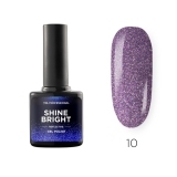 TNL Гель-лак Shine bright №10 - Космическая бабочка, 10 мл.