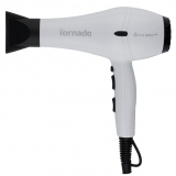03-8010 White DEWAL Фен Pro Tornado, 2300 Вт, 2 насадки