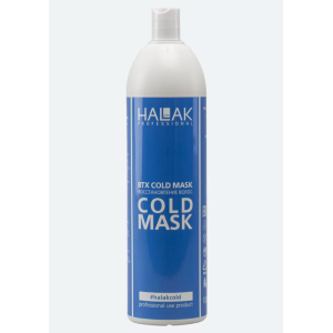Halak Рабочий состав по восстановлению волос BTX Cold Mask, 1000 мл.