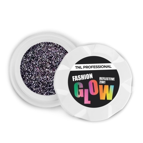 Гель для дизайна TNL Fashion Glow №02 Сверкающий аметист, 6 мл.