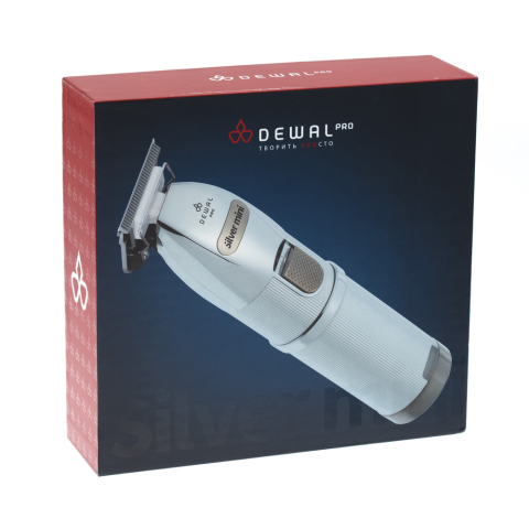 03-068 DEWAL Машинка для окантовки PRO SILVER Mini, 7 000 об/мин.,T- нож, 0,5 мм