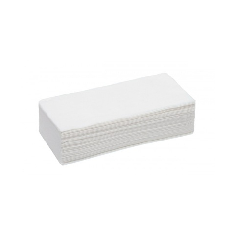 Полотенце ЭКО 35*70 пачка вискоза белый 50 (№ 50 шт) White line